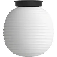 New Works Plafonnier , Lantern Small, dimmable, Blanc, Salon / séjour, Verre, Design
