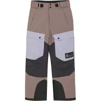 Color Kids Pantalon de sport beige / gris / violet clair