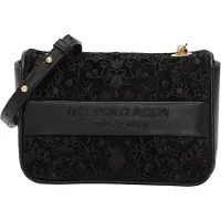 U.S. POLO ASSN. sac à épaule bandoulière New Canyon Flap Crossbody Bag Black noir