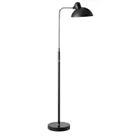 Fritz Hansen Lampadaire , Kaiser Idell 6580-F Luxus, Noir, Salon / séjour, Métal, Design