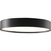 LIGHT-POINT Plafonnier , dimmable, Noir, Salon / séjour, Aluminium