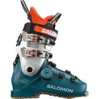 Salomon - Chaussures de ski all-mountain - Shift Alpha Boa 120 Dragonfly/Silver Met/Orange Tiger pour Homme en Aluminium - Taille 42 2/3-43 1/3 -