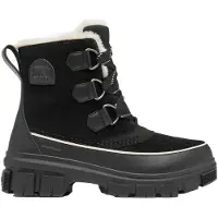 Sorel - Bottes d'hiver imperméables et isolantes - Torino V WP W Black Fawn pour Femme en Cuir - Taille 36,5 - Noir