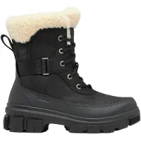 Sorel - Bottes d'hiver imperméables et isolantes - Torino V Parc Wp W Black Sea Salt pour Femme en Cuir - Taille 8,5 US - Noir