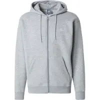 New Balance Veste de survêtement 'Essentials' gris chiné / blanc
