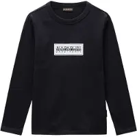 Napapijri Chamois Long Sleeve T-shirt Noir 12 Years Enfants