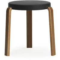 Normann Copenhagen Tap Tabouret Walnut|Black