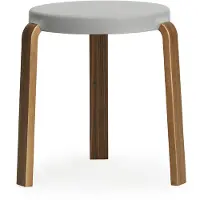 Normann Copenhagen Tap Tabouret Walnut|Grey