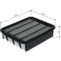 Bosch Filtre à air F 026 400 740