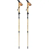 Guidetti - Bâtons de randonnée - Terre de Trek Flashlock MK2 - Marron