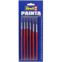 Revell Accessoires Maquettes Pinceaux Standart 6 Tailles-