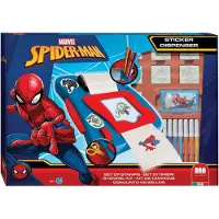 Multiprint Spiderman, Set de tampons pour enfants, 3 ans(a), Non-toxique, Multicolore