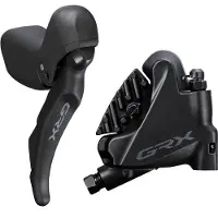 Shimano Grx St-rx400+br-rx400 Rear Brake Argenté