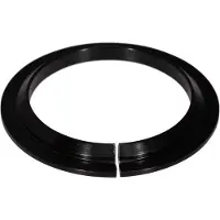 Elvedes 45° 30 mm, cône de fourche noir, 1 1/8 pouces, noir, 1 1/8 pouces
