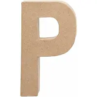 Creativ Company Lettre en carton P 20.5 cm