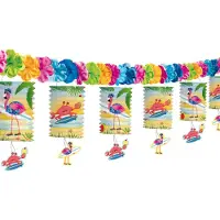 Folat Guirlande de lampions Flamingo (1 pcs)