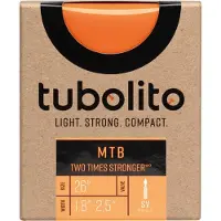 Tubolito Tubo Presta 42 Mm Inner Tube Noir 26´´ / 1.80-2.50