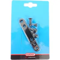 Elvedes Front Flat Mount Adaptateur d'étrier de frein à disque Noir 140/160 mm Noir 140/160 mm