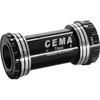 Cema Bb30a Interlock Stainless Steel Shimano Bottom Bracket Cups Argenté 73 mm