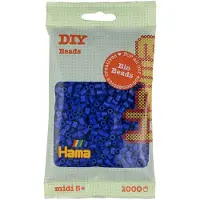 Toymax Bio Bügelperlen – Blau (008), 1000 Stück.