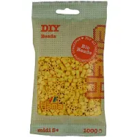 Toymax Bio Bügelperlen – Hellgelb (103), 1000 Stück.