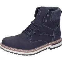 Rieker Bottines à lacets gris chiné / noir
