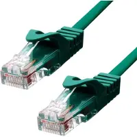 ProXtend Kabel Ethernet CAT5e U/UTP CU PVC Zielony 1,5m, 5UTP-015GR