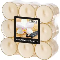 Flavour Duftlichte - Sandalwood-Vanilla in Polycarbonathülle