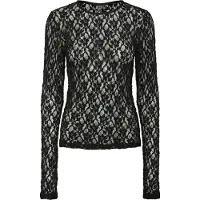 Pieces T-shirt 'Hazel' noir