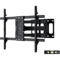 Auronic TV Bracket - Support mural pour TV - Rotatif et inclinable - 37 à 90 pouces - Jusqu'à 65 KG - Noir