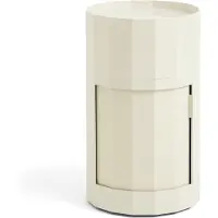 HAY Facet Cabinet Eggshell | 101 (1 door, H66) | With feet and castors