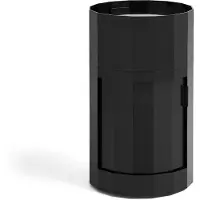 HAY Facet Cabinet Anthracite | 101 (1 door, H66) | With feet and castors