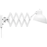 Fritz Hansen Applique Murale , Kaiser Idell 6718-W, dimmable, Blanc, Salon / séjour, Métal, Design