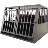 Trekker Boîte à chien XL 97x90x69cm, noir