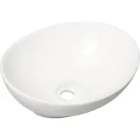 Wiesbaden Barco vasque ovale 40 x 33 x 14,5 cm céramique brillant blanc 32.3411