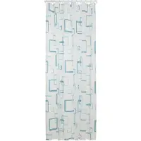 Sealskin Rideau de Douche Sealskin Retro Bleu