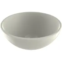 Plieger Mini Round Wax Plum - 26x26x12cm - Matt White
