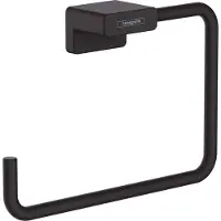 Hansgrohe Anneau porte-serviettes AddStoris, noir mat
