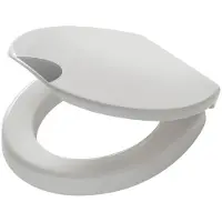 Tiger Siège de toilette Comfort Care, siège de WC avec rehausse de 5 cm et