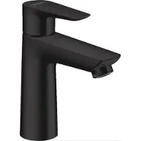 Hansgrohe Talis E, mitigeur monocommande de lavabo 110, vidage automatique, saillie de 112 mm, 71710670