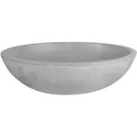 Differnz Differnez Dias - Washbar Beton hellgrau - 50 x 38 x 14 cm (380 mm, 500 mm)