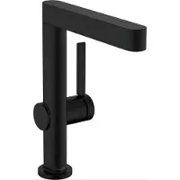 Hansgrohe Mélangeur de lavabo avec mitigeur Finoris noir 76060670