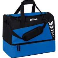 Erima Six Wings Sac De Sport Avec Compartiment Inférieur Nouveau Royal/noir