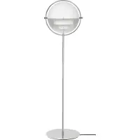 Gubi Lampadaire , Multi-Lite, Métallique, Salon / séjour, Métal, Design
