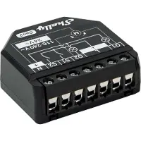 Shelly 2PM Gen3 Smart switch 2P Noir
