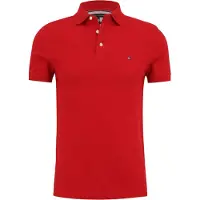 Tommy Hilfiger T-Shirt '1985 Slim Fit' rouge