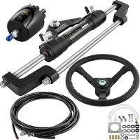 Vevor Kit de Direction Hydraulique pour Bateau 300 HP