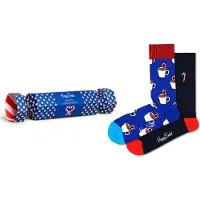 Happy socks Candy Cane Coffret cadeau Chaussettes 2 paires XCCC02-6500