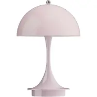 Louis Poulsen Lampe de table portable Panthella 160 opale rose pâle