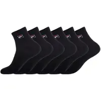 FILA FI/AM/LOWX6 Lot de 6 paires de chaussettes homme noir - 39/42